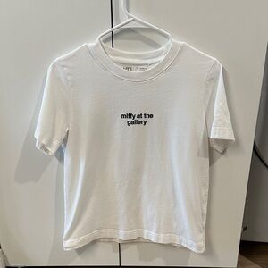 White Miffy Graphic Tee